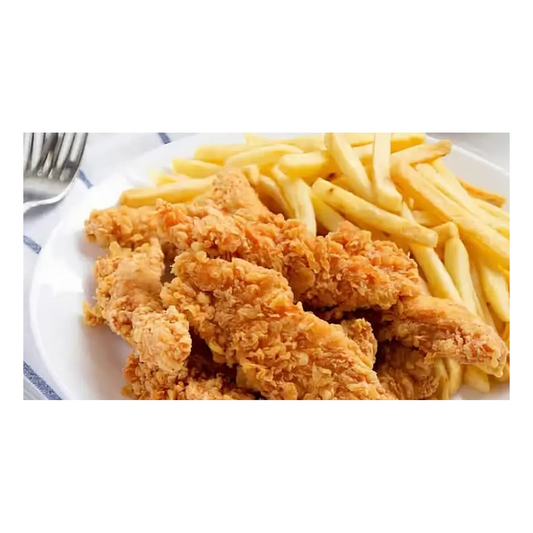 Breaded Chicken & French Fries